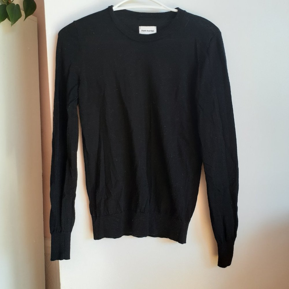 Frank and Oak merino wool sweater